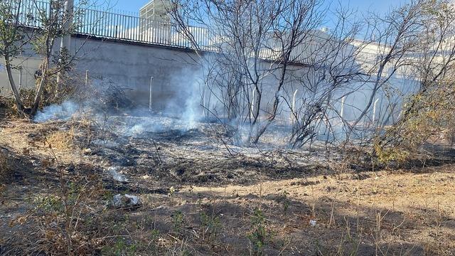 Çankırı’da çıkan ot yangını büyümeden söndürüldü 1