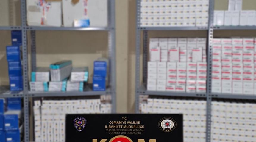 Osmaniye'de son kullanma tarihi geçmiş 250 bin ilaç ele geçirildi! 3 şüpheli gözaltına alındı