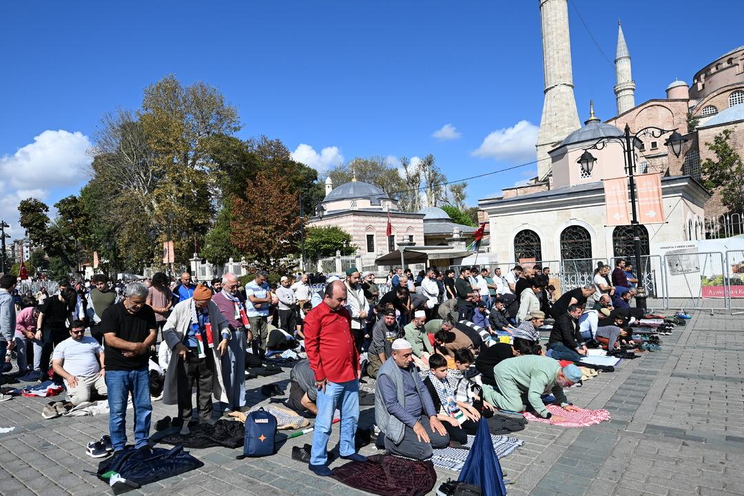 Türkiye nin 81 ilinde Gazze ye destek yürüyüşü: Binlerce kişi Filistin için bir araya geldi 15