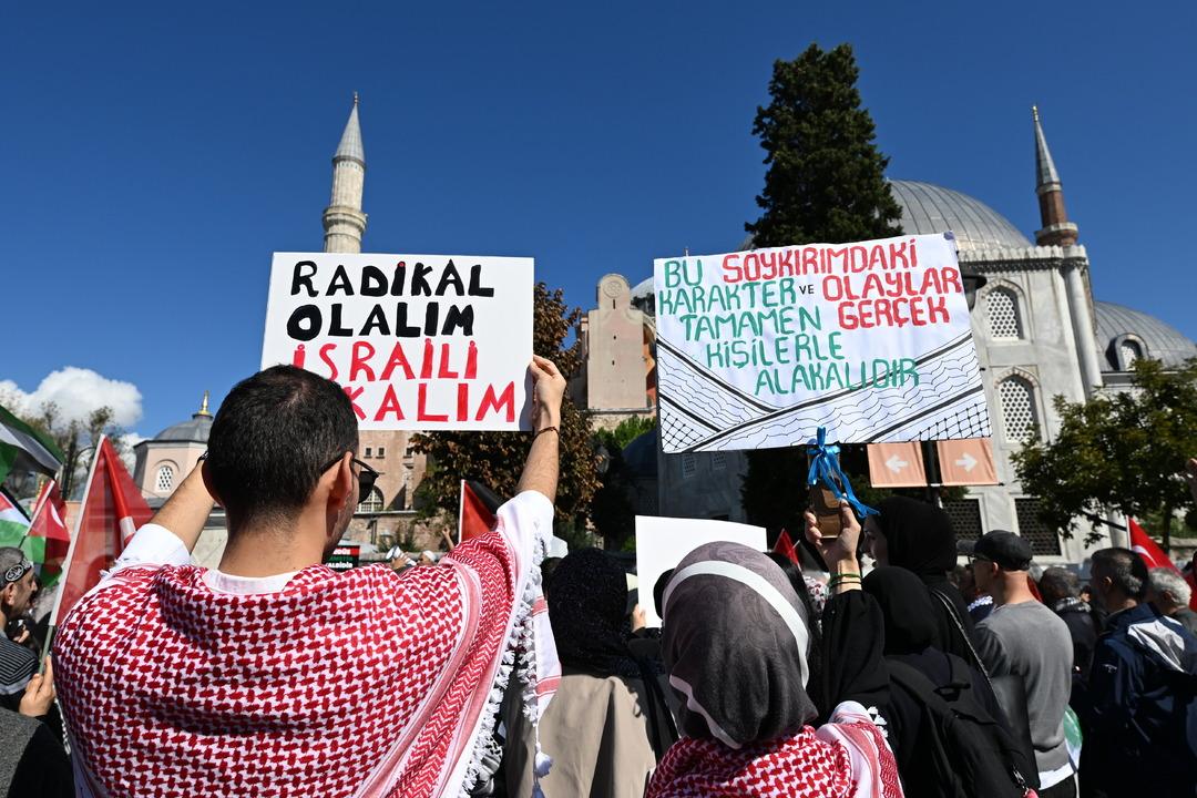 Türkiye nin 81 ilinde Gazze ye destek yürüyüşü: Binlerce kişi Filistin için bir araya geldi 12