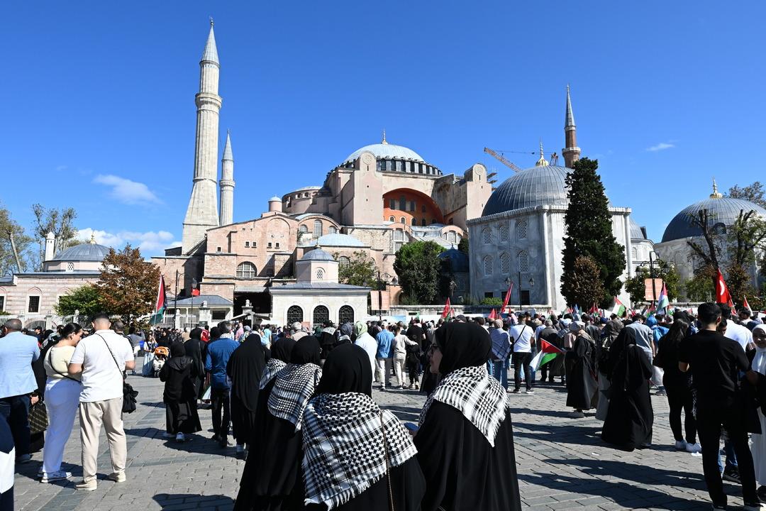 Türkiye nin 81 ilinde Gazze ye destek yürüyüşü: Binlerce kişi Filistin için bir araya geldi 7