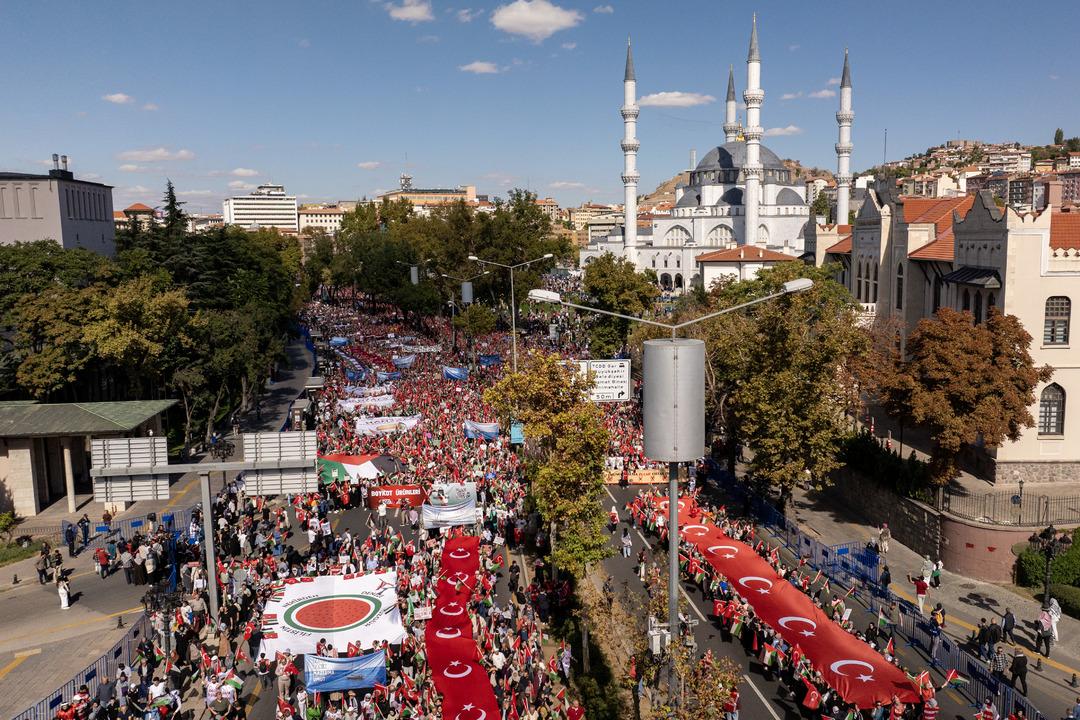 Türkiye nin 81 ilinde Gazze ye destek yürüyüşü: Binlerce kişi Filistin için bir araya geldi 2