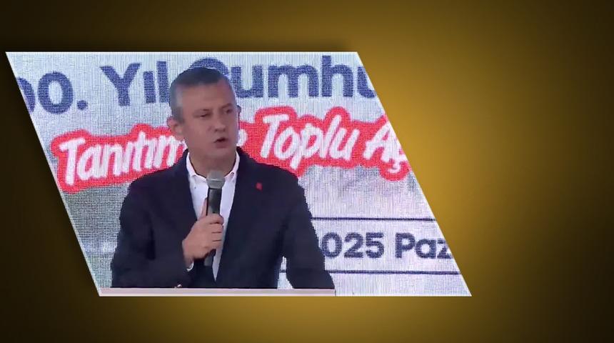 Özgür Özel: "Bütün belediye başkanlarımıza tehditler geliyor"