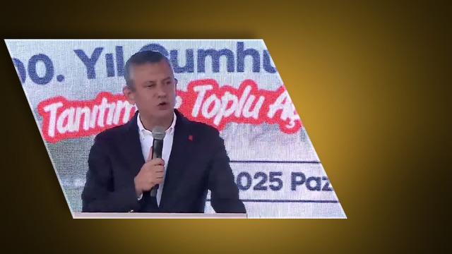 Özgür Özel: Bütün belediye başkanlarımıza tehditler geliyor