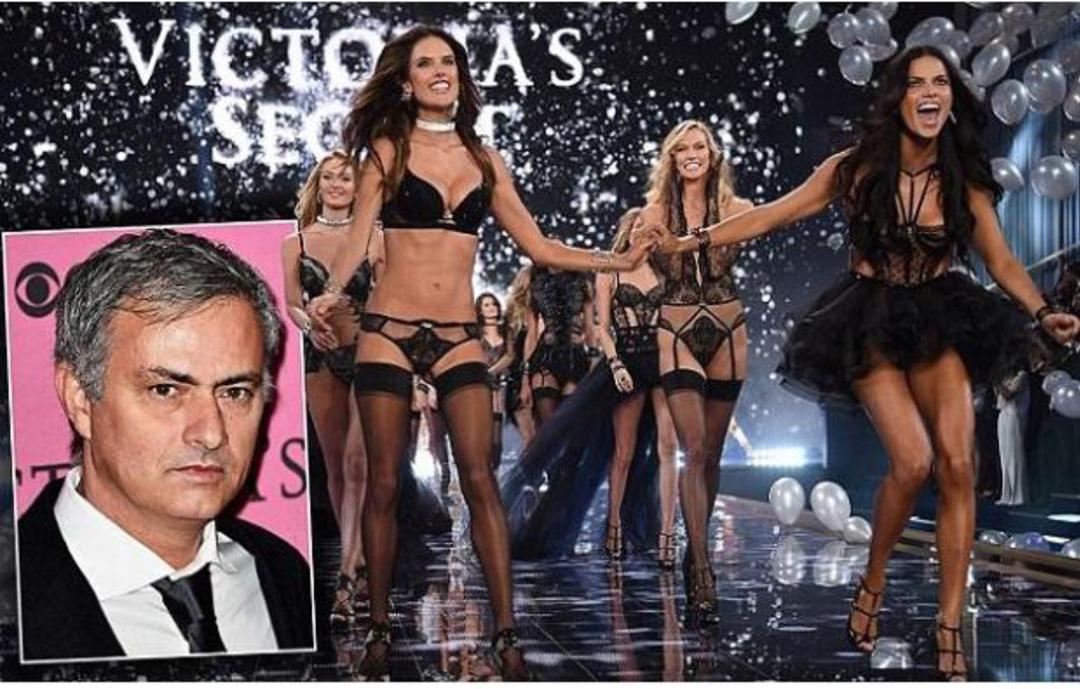 Mourinho'dan Victoria Secret mankenlerine s&uuml;rpriz