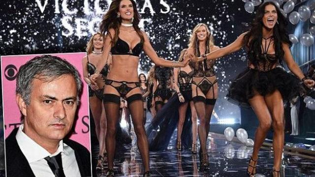 Mourinho'dan Victoria Secret mankenlerine sürpriz