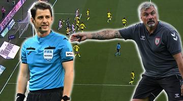 Samsunspor-Fenerbahçe maçında büyük tartışma! Musaba golü attı ama pozisyon ofsayt gerekçesiyle iptal edildi... Tartışmalar başladı...