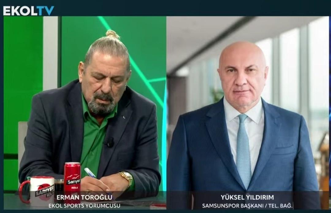 Samsunspor Başkanı Yüksel Yıldırım dan Fenerbahçe maçı sonrası hakem Halil Umut Meler e isyan etti! Galatasaray örneği verdi... 1