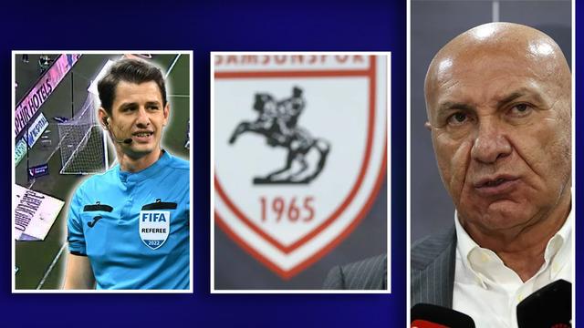Samsunspor Başkanı Yüksel Yıldırım'dan Fenerbahçe maçı sonrası hakem Halil Umut Meler'e isyan etti! Galatasaray örneği verdi...