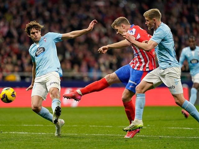 Atletico Madrid'e Celta Vigo çelmesi!