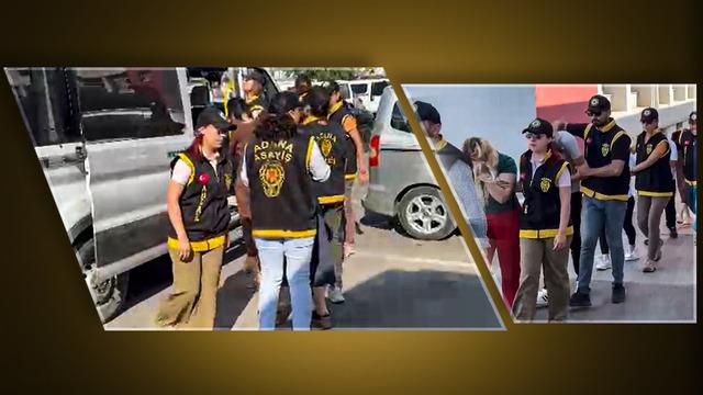 Adana'da fuhuş operasyonu! Kendi eşlerini bile fuhşa teşvik etmişler... 20 kadın kurtarıldı