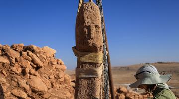 Karahantepe tarihinde bir ilk! Bakan Ersoy açıkladı: Tıpkı insan yüzü gibi... 