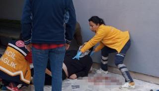 Sinop'ta yüksekten düşen genç yaralandı