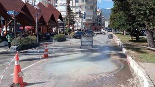 Kumluca’da içme suyu borusu 1 ayda 5 kez patladı