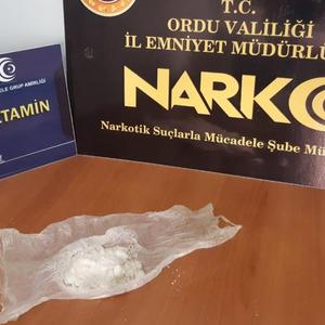 Ordu’da uyuşturucu operasyonları: 1 tutuklama