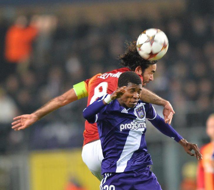Anderlecht - Galatasaray maçından kareler G4