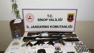 Sinop’ta uyuşturucu operasyonunda 2 zanlı gözaltına alındı