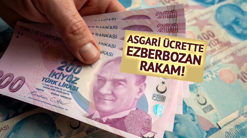 Asgari ücret için 33 bin 156 TL rakamı 'Yüzde 50 zam' çıkışı! Düşünülenden 'çok daha düşük'