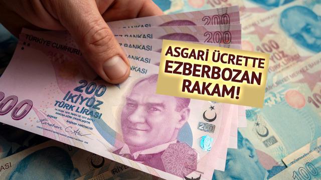 Asgari ücret için 33 bin 156 TL çıkışı! 'Yüzde 50 zam' Düşünülenden 'çok daha düşük'