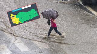 Meteoroloji uyardı: 4 il için turuncu, 16 il için sarı alarm! Batı bölgesine hücre uyarısı! Çok kuvvetli geliyor: Sel ve su baskını tehlikesi