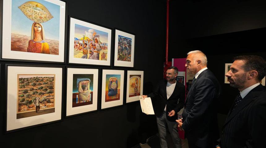 Bakan Ersoy'da katıldı: Filistinli Snatçıların eserleri İstanbul Kültür Yolu Festivali’nde! 