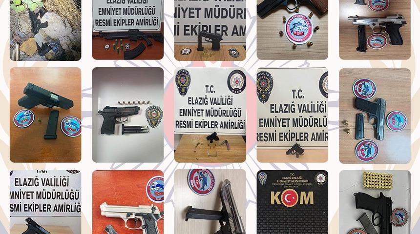 Elazığ’da aranan 95 şüpheli yakalandı