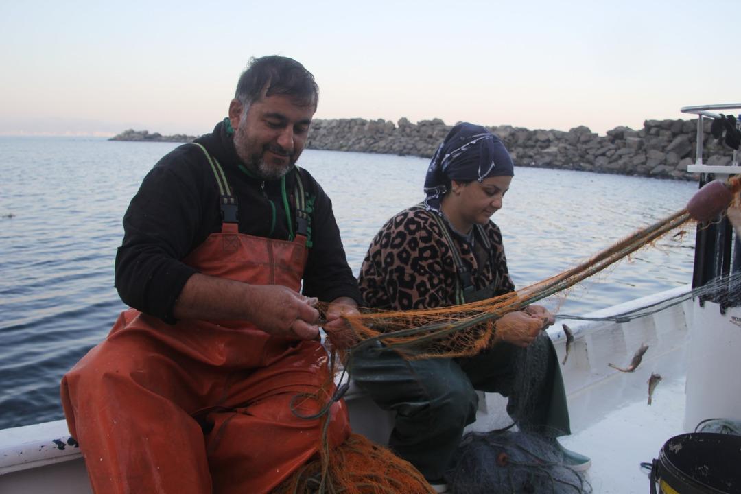 Yer Karadeniz... Kadın balıkçılar ekmek mücadelesinde: "Denize ağ atıyoruz, ağlarımızı çekiyoruz" 1