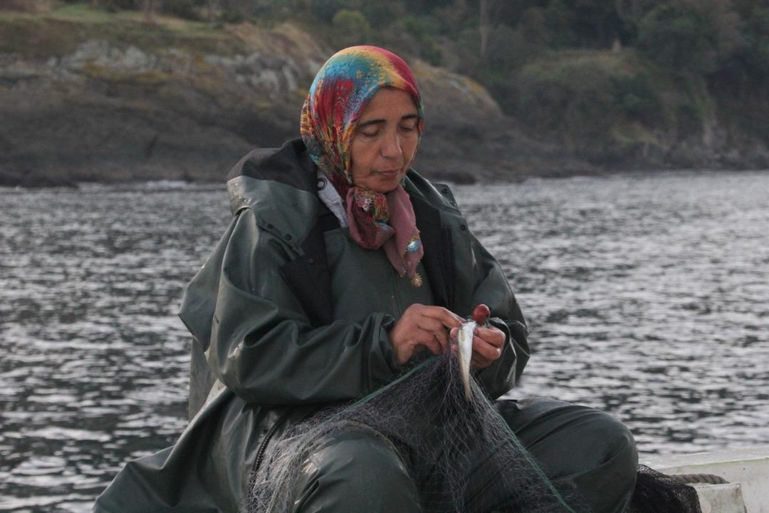Yer Karadeniz... Kadın balıkçılar ekmek mücadelesinde: "Denize ağ atıyoruz, ağlarımızı çekiyoruz" 11