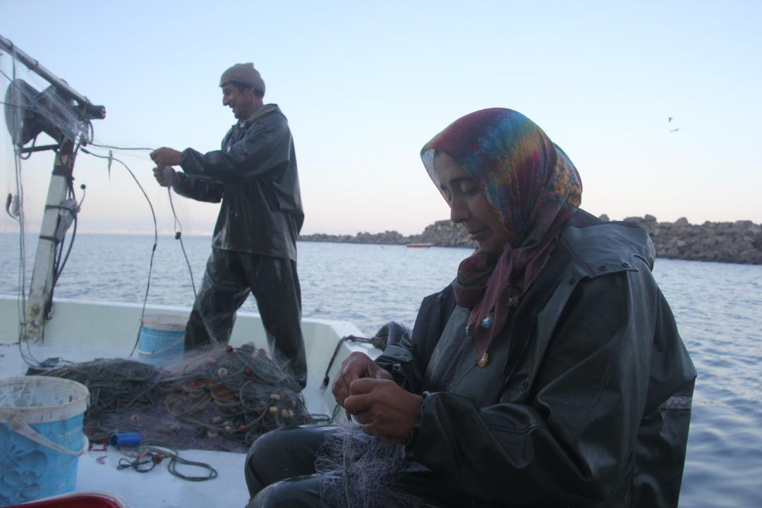 Yer Karadeniz... Kadın balıkçılar ekmek mücadelesinde: "Denize ağ atıyoruz, ağlarımızı çekiyoruz" 3