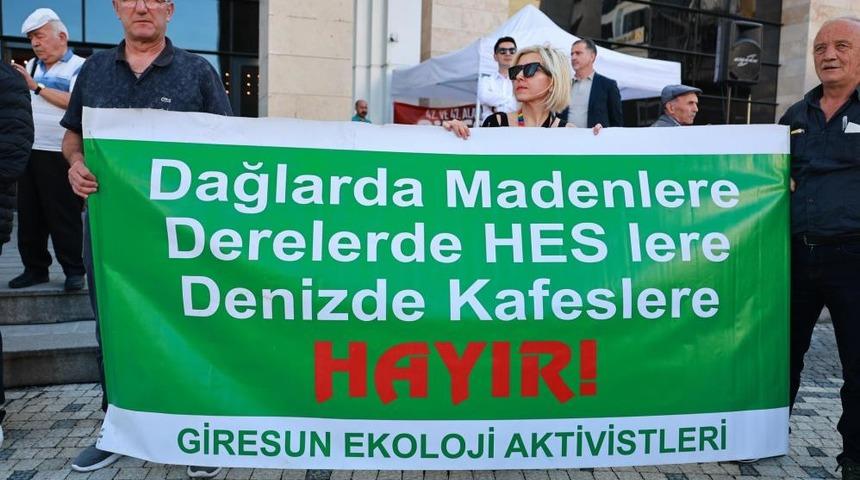 Giresun'da vahşi madenciliğe tepki: "Maden şirketlerinin faaliyetleri tarım ürünlerinin geleceğini tehdit ediyor"