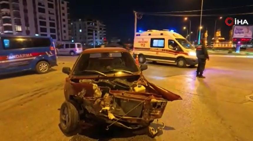 Aksaray’da alkollü sürücü kazaya sebep oldu: 2 yaralı