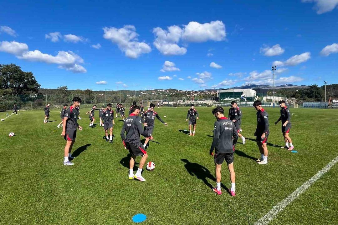 U19 Milli Takımı, Danimarka maçı hazırlıklarına Hırvatistan’da başladı! 1