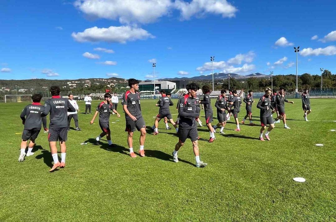 U19 Milli Takımı, Danimarka maçı hazırlıklarına Hırvatistan’da başladı! 2
