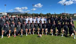 U19 Milli Takımı, Danimarka maçı hazırlıklarına Hırvatistan’da başladı