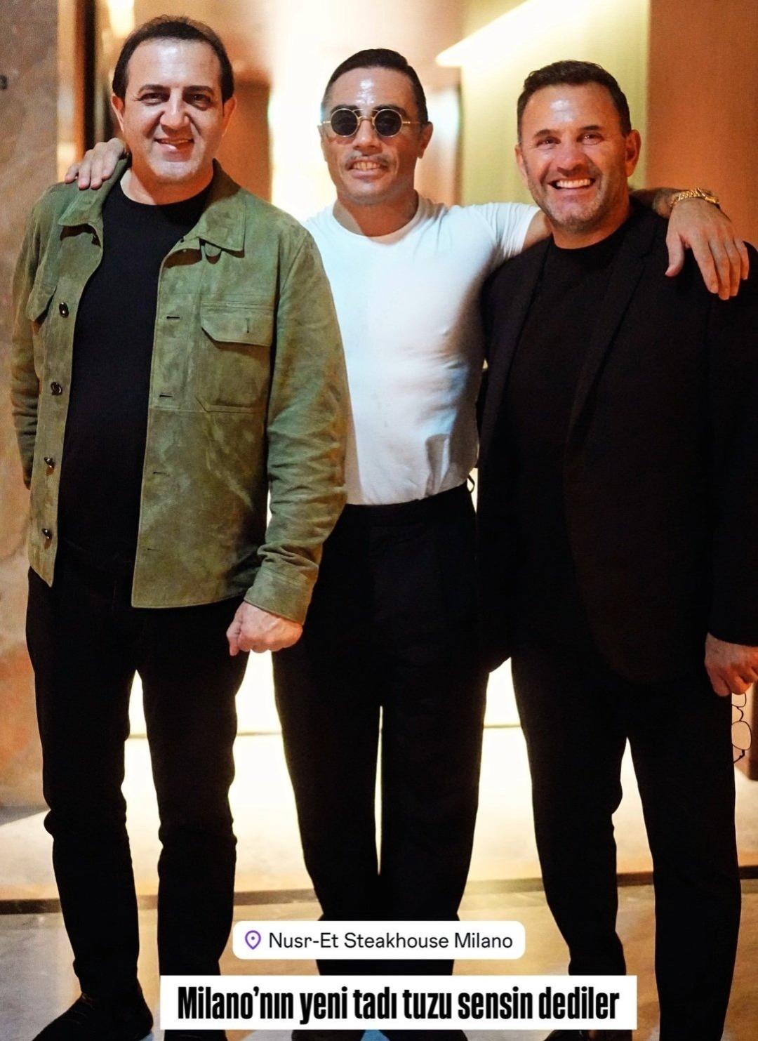 Sosyal medya bu görüntülerle çalkalandı! Mili arada Milano ya giden Okan Buruk ve Abdullah Kavukcu, Hakan Çalhanoğlu ile mi görüştü? 1