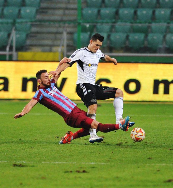 Legia Varşova - Trabzonspor maçından kareler G2
