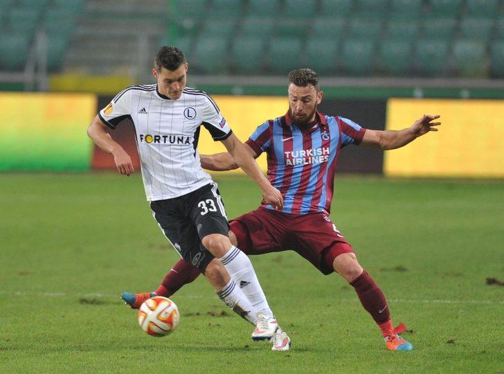 Legia Varşova - Trabzonspor maçından kareler G3