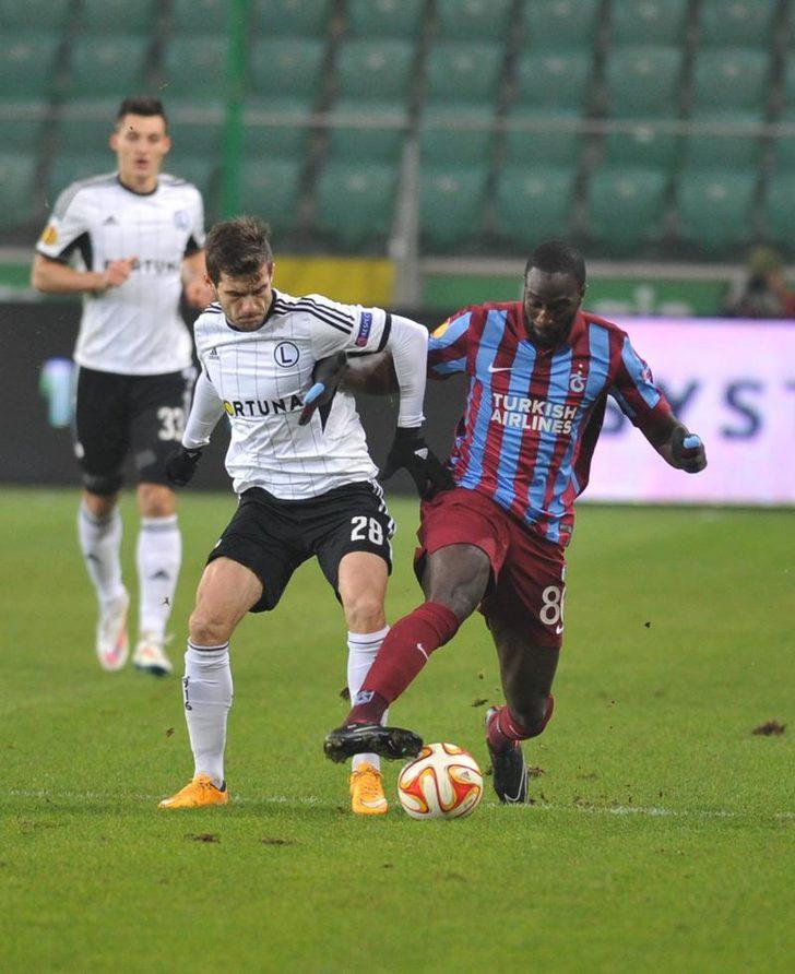 Legia Varşova - Trabzonspor maçından kareler G5