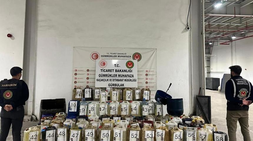 Toplam değeri 4 milyar 385 milyon TL! Sınır kapılarında dev uyuşturucu operasyonu