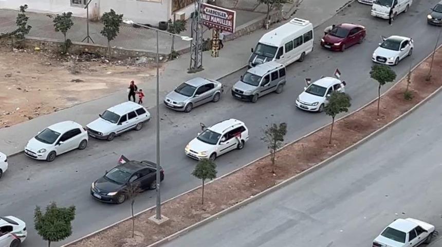 Besni’de Gazze’ye destek konvoyu düzenlendi