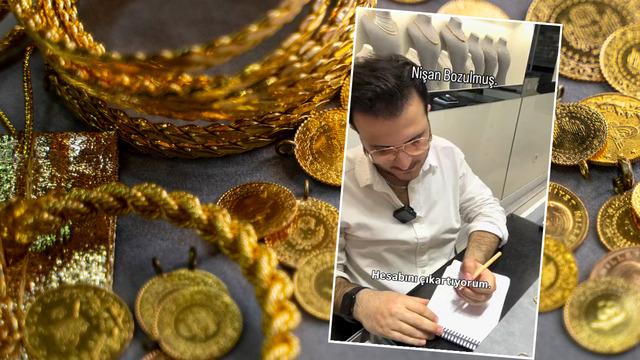 Nişan bozulunca altınları bozdurmak istedi, şaşkına döndü! 600 bin TL'ye almıştı 'Kafamız allak bullak'