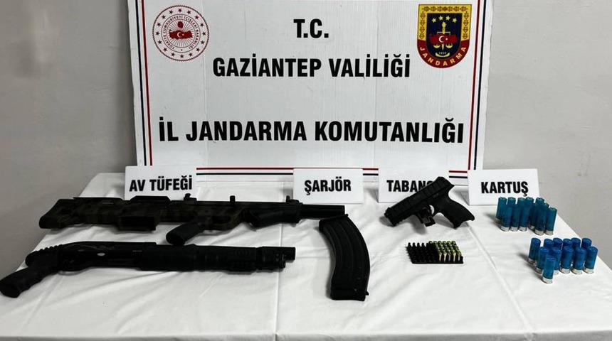 Gaziantep'te silah kaçakçılığı operasyonu