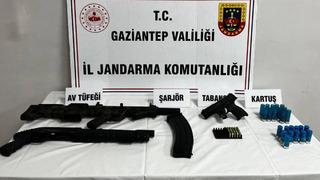 Gaziantep'te silah kaçakçılığı operasyonu