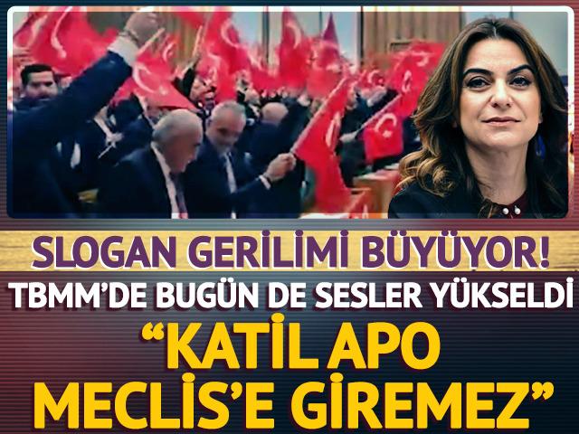 'Biji Serok Apo' sloganına sert tepki: "Katil Apo Meclis'e giremez"