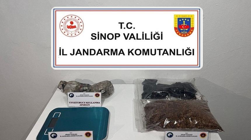 Sinop'ta uyuşturucu operasyonu
