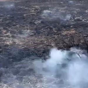 Çankırı’da çıkan arazi yangını söndürüldü