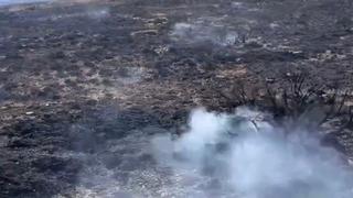 Çankırı’da çıkan arazi yangını söndürüldü