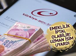 e-Devlet'ten bakılıyor! 'K harfinden daha tehlikeli' uyarısı! Emeklilik iptaline kadar gidiyor 'Sadece 1 gün bile...'