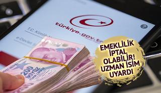 e-Devlet'ten bakılıyor! 'K harfinden daha tehlikeli' uyarısı! Emeklilik iptaline kadar gidiyor 'Sadece 1 gün bile...'