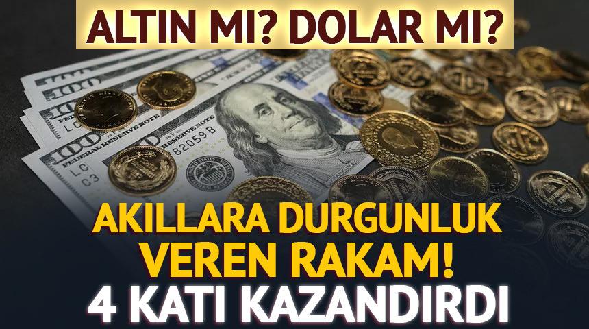 Altına güvenen kazandı! 3 yılda yüzde 453 getiriyle enflasyonu solladı